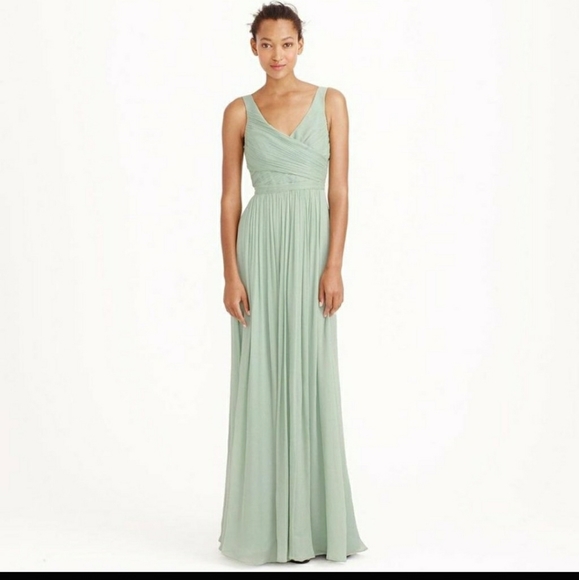 J. Crew Dresses & Skirts - Jcrew long Heidi dress in dusty shale, sz 12